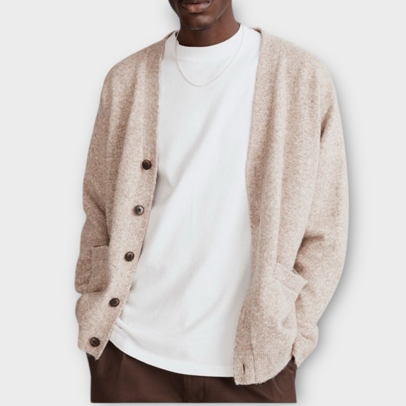 Madewell Fuzzy Cardigan Sweater - Picture 2 of 15